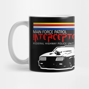 Car Ford Falcon V8 The Pursuit Special Interceptor from the movie Mad Max Mug